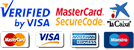 Pago seguro Visa y MasterCard
